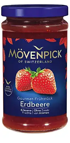 Erdbeermarmelade Mövenpick Gourmet-Frühstück, 8 x 250 g