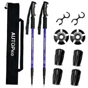 Nordic-Walking-Stöcke AUTOPkio Trekking Pole Mit Tragetasche