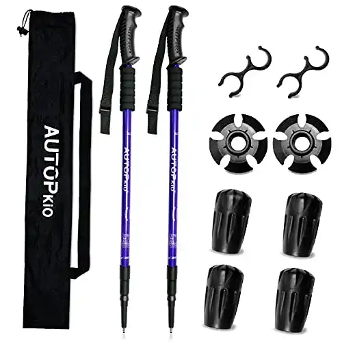 Die beste Nordic-Walking-Stöcke AUTOPkio Trekking Pole Mit Tragetasche 2026 Test Bestseller Nordic-Walking-Stöcke AUTOPkio Trekking Pole Mit Tragetasche