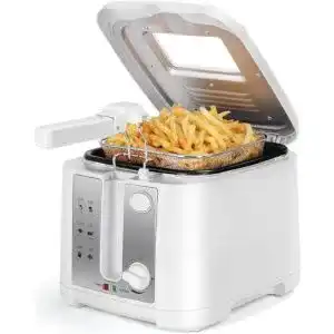 Fritteuse Aigostar mit öl, 1800W, 2.5L mit Sichtfenster