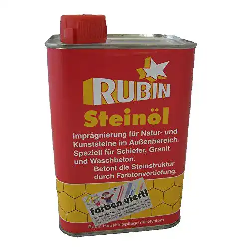Steinöl Rubin Steinpflege Steinimprägnierung 1000 ml