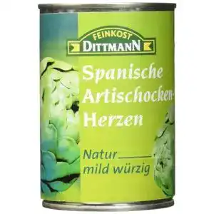 Artischockenherzen Feinkost Dittmann Spanische Natur 390g
