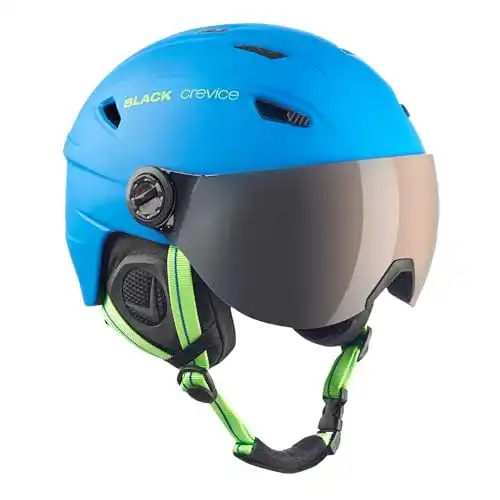 Black-Crevice-Skihelm Black Crevice Erwachsene Skihelm Silvretta