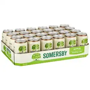 Apfelwein Somersby Apple Cider, Dose Einweg, 24 x 0.33 L