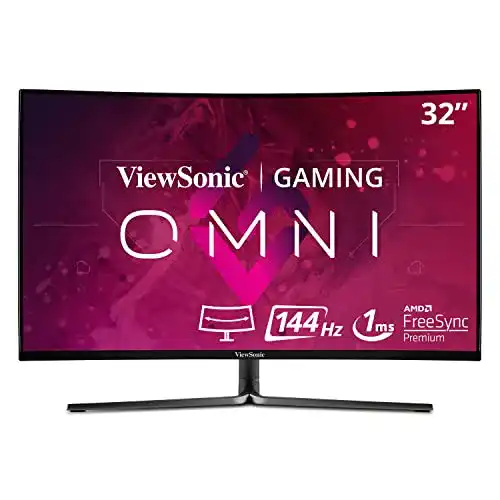 Curved-Gaming-Monitor ViewSonic VX3258-2KPC-MHD, 32 Zoll