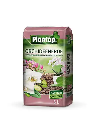 Orchideenerde Plantop mit 8 Wochen Dünger für alle Orchideen
