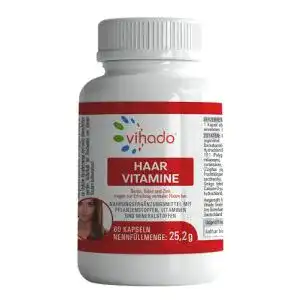 Haar-Vitamine Vihado Haar Vitamine – Haarkapseln, 60 Kapseln