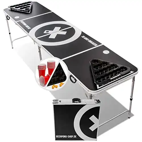 Bier-Pong-Tisch BeerCup-Classics Beer Pong Tisch Set