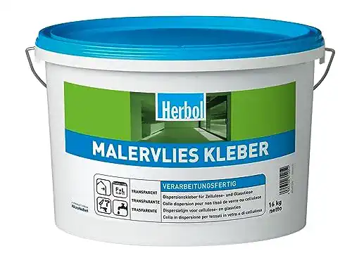 Vliestapetenkleister Herbol Fertigkleber, 16kg, transparent