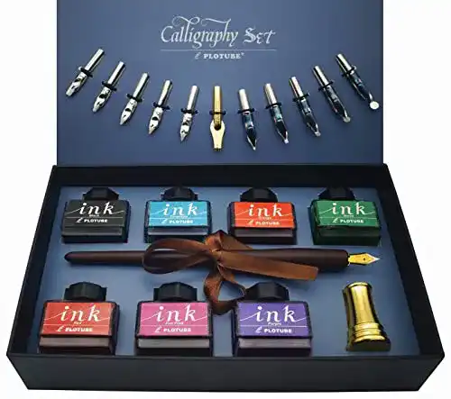 Schreibfeder IDEAPOOL Kalligraphie Set, Set 22-teilig