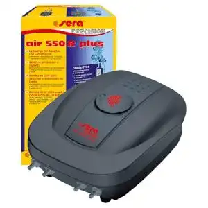 Aquarium-Luftpumpe sera 8816 air 550 R plus, Weiß