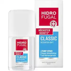Antitranspirant Hidrofugal Classic Zerstäuber (30 ml), stark