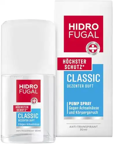 Antitranspirant Hidrofugal Classic Zerstäuber (30 ml), stark