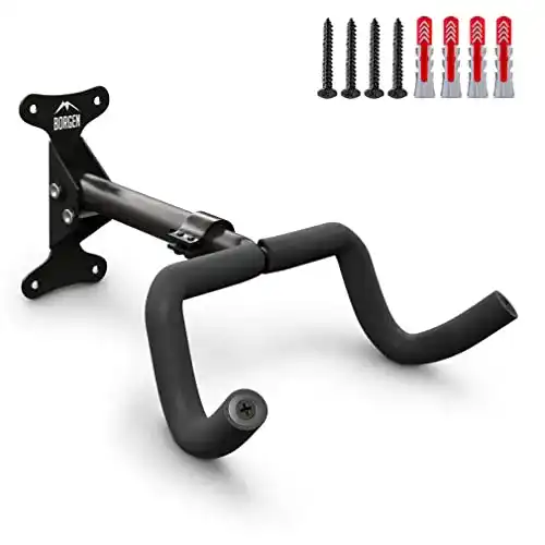 Fahrrad-Wandhalterung Borgen klappbar, extra softe Polsterung