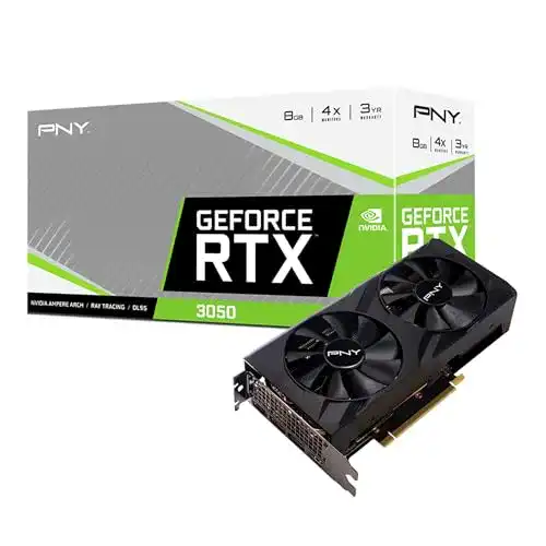Die beste GeForce RTX 3050 PNY GeForce RTX™ 3050 8GB VERTO Dual Fan 2026 Test Bestseller GeForce RTX 3050 PNY GeForce RTX™ 3050 8GB VERTO Dual Fan