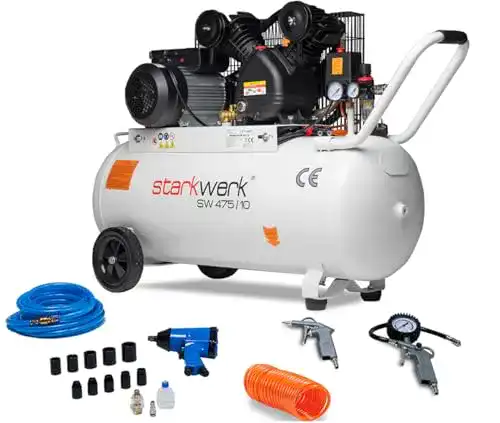 Starkwerk-Kompressor STARKWERK SW 475/10 Druckluft