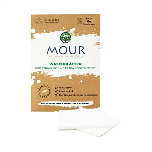 Umweltfreundliches Waschmittel MOUR Pour l’amour de notre