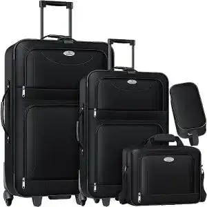 Kofferset Weichschale KESSER ® 4tlg Trolley Kofferset | Reisekoffer