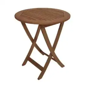 Gartentisch (Holz) gartenmoebel-einkauf Klapptisch 65cm rund