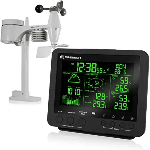Die beste Bresser-Wetterstation Bresser Wetterstation Funk mit Außensensor 2026 Test Bestseller Bresser-Wetterstation Bresser Wetterstation Funk mit Außensensor
