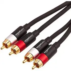 Audiokabel Amazon Basics PBH-20217, Cinch-, 2,4 m