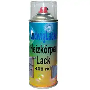 Heizkörper-Sprühlack Ludwiglacke Heizkörperlack Spray 400 ml