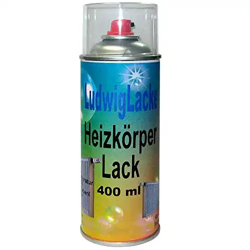 Heizkörper-Sprühlack Ludwiglacke Heizkörperlack Spray 400 ml