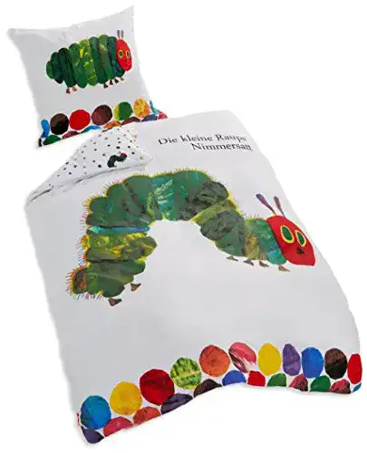 Kinderbettwäsche Klaus Herding GmbH Raupe Nimmersatt
