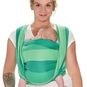 Hoppediz-Tragetuch Hoppediz Tragetuch Baby BASIC, Lima 5,40 m