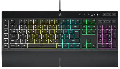 Corsair-Tastatur Corsair K55 RGB PRO Kabelgebundene Membran