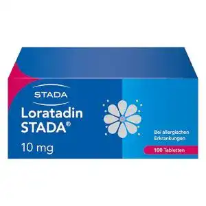 Allergietabletten LORATADIN STADA 10 mg Tabletten 100 St