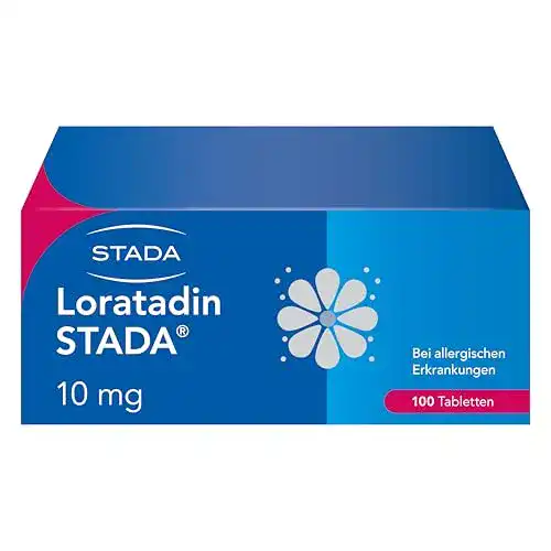 Allergietabletten LORATADIN STADA 10 mg Tabletten 100 St