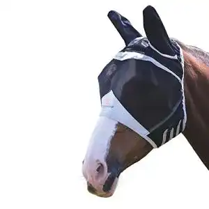 Fliegenmaske Pferd Shires Fliegenmaske mit Ohren für Pferde