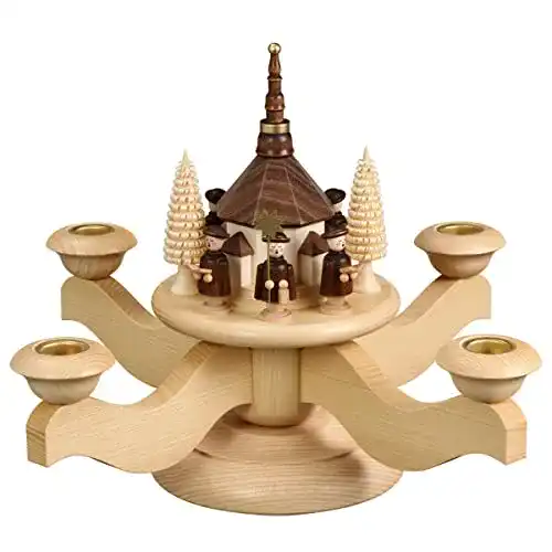 Die beste Adventskranz Holz Volkskunstwerkstatt Unger, mit Seiffener Kirche 2026 Test Bestseller Adventskranz Holz Volkskunstwerkstatt Unger, mit Seiffener Kirche