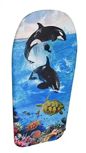 Bodyboard Eliware mit glatter Unterseite | 84cm | Orca