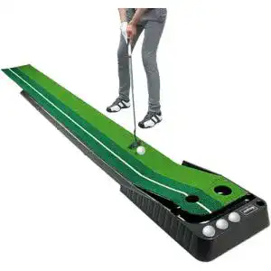 Putting-Matte Asgens Golf Putting Trainer (3 Bälle frei), zweifarbig