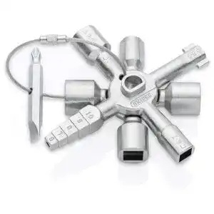 Universalschlüssel Gebäudetechnik Knipex TwinKey 95 mm