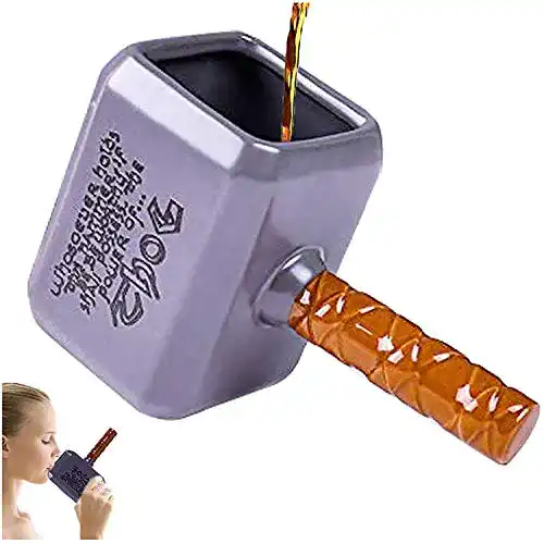 Thor-Hammer ZONSUSE 3D-Keramikbecher, Marvel Tasse, Kreative