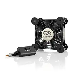 80-mm-Lüfter AC Infinity MULTIFAN S1 AI-MPF80A Leise USB