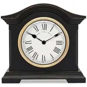 Kaminuhr Towcester Clock Works Co. Acctim 33283 Falkenburg , Schwarz