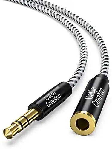 Kopfhörer-Verlängerungskabel CableCreation 3.5mm Klinke