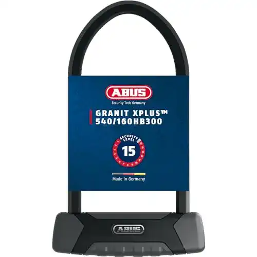 Bügelschloss ABUS Granit XPlus 540 + USH-Halterung 300 mm