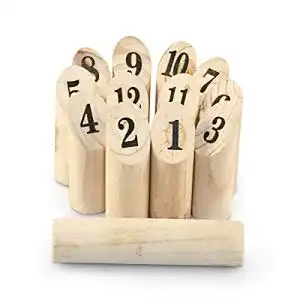 Mölkky Markenlos Finn-Kubb Nordisches Wurfspiel