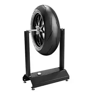 Auswuchtbock COSTWAY Auswuchtgerät für Motorradräder, Motorradreifen Felgenauswuchtmaschine