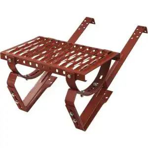 Dachtritte Parotec Dachtritt Steigtritt 40 cm RAL 8004 Ziegelrot
