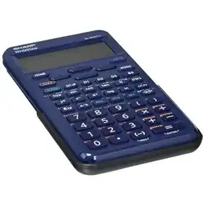 Sharp-Taschenrechner SHARP EL-W531 TL BL, Schulrechner, blau