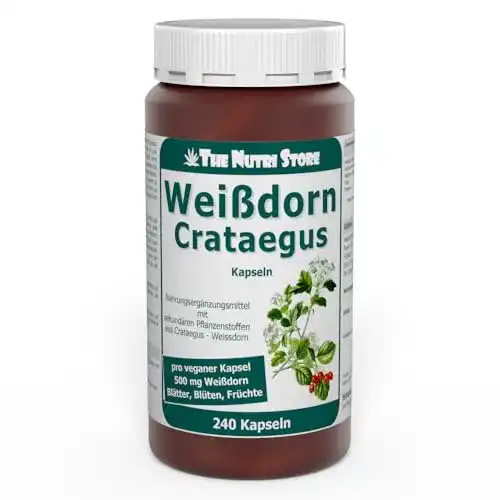 Weißdorn-Kapseln Energiestoffwechsel The Nutri Store Weissdorn