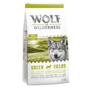 Wolf-of-Wilderness-Hundefutter Wolf of Wilderness “Green Fields”