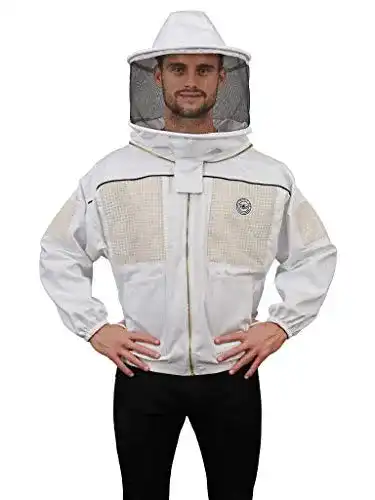 Imkerjacke Humble Bee 330 Belüftete mit Rundschleier