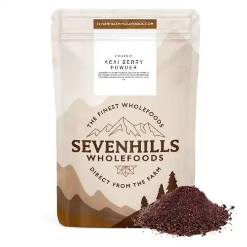 Acai-Pulver sevenhills wholefoods Acai-Beeren-Pulver Bio, 250g